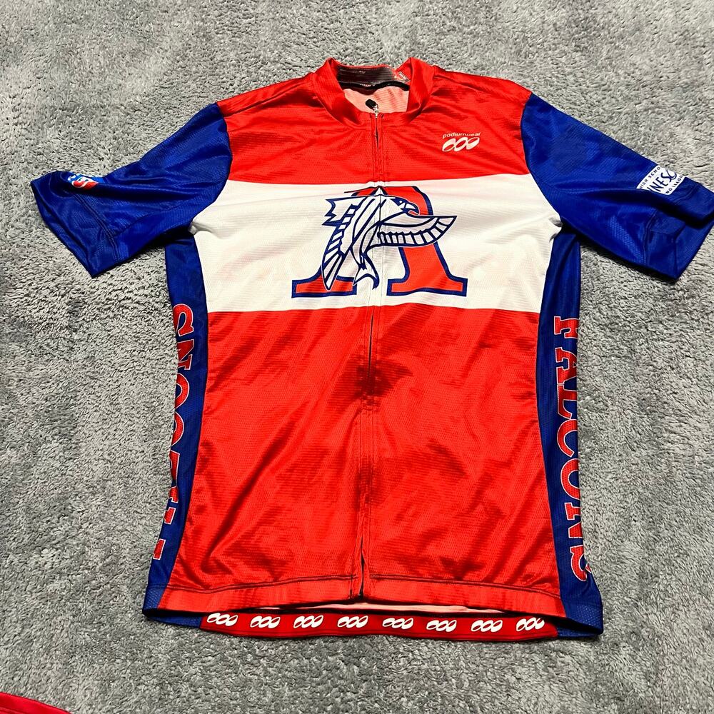 Podiumwear Cycle Jersey Shirt Mens XXL Performance Cycling Pocket